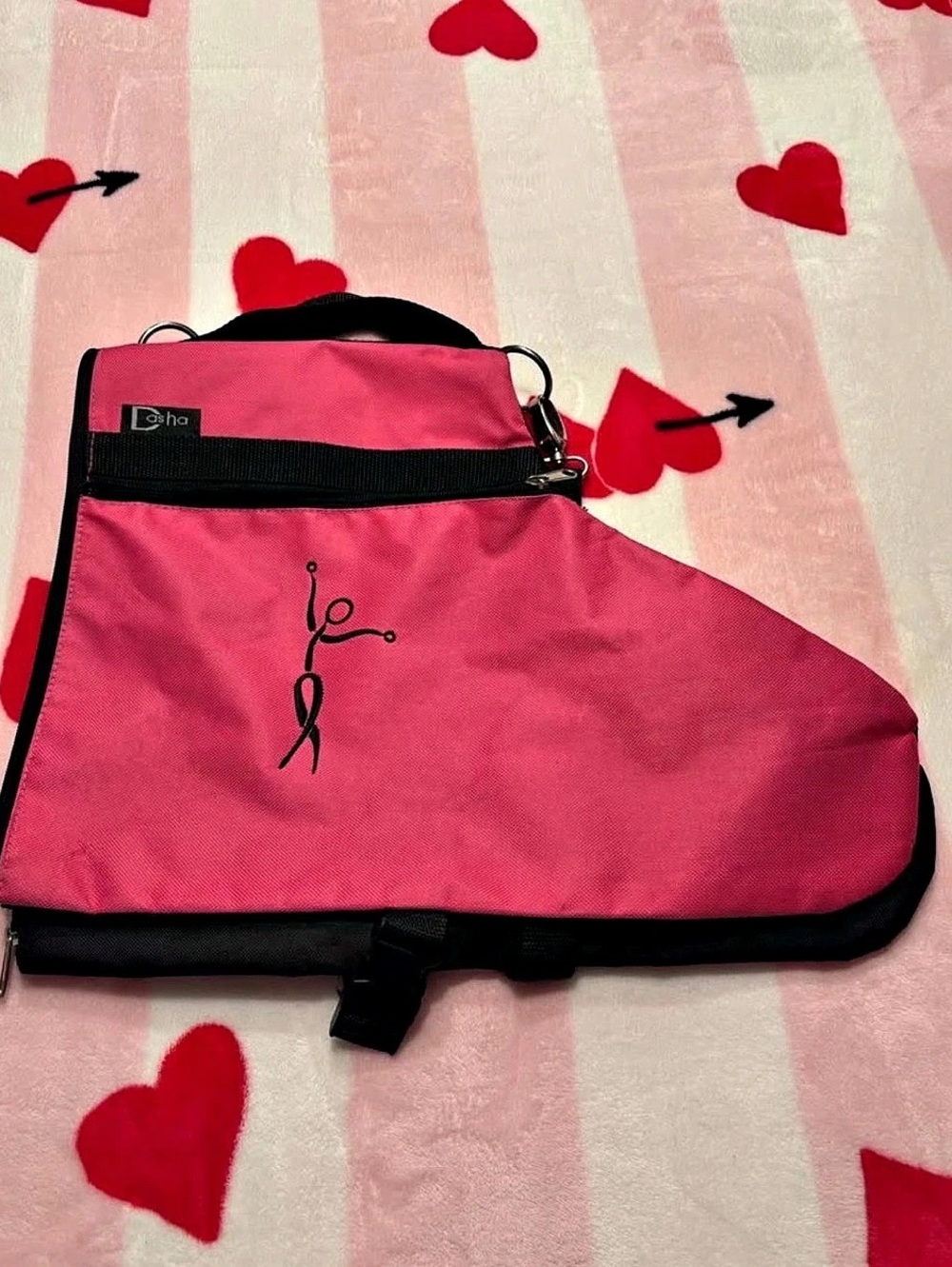 Pink & Black Bag